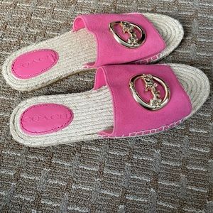 Brand new Coach Sandals